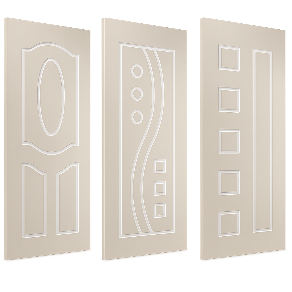 (WPC) WOOD POLYMER COMPOSITE DOOR display