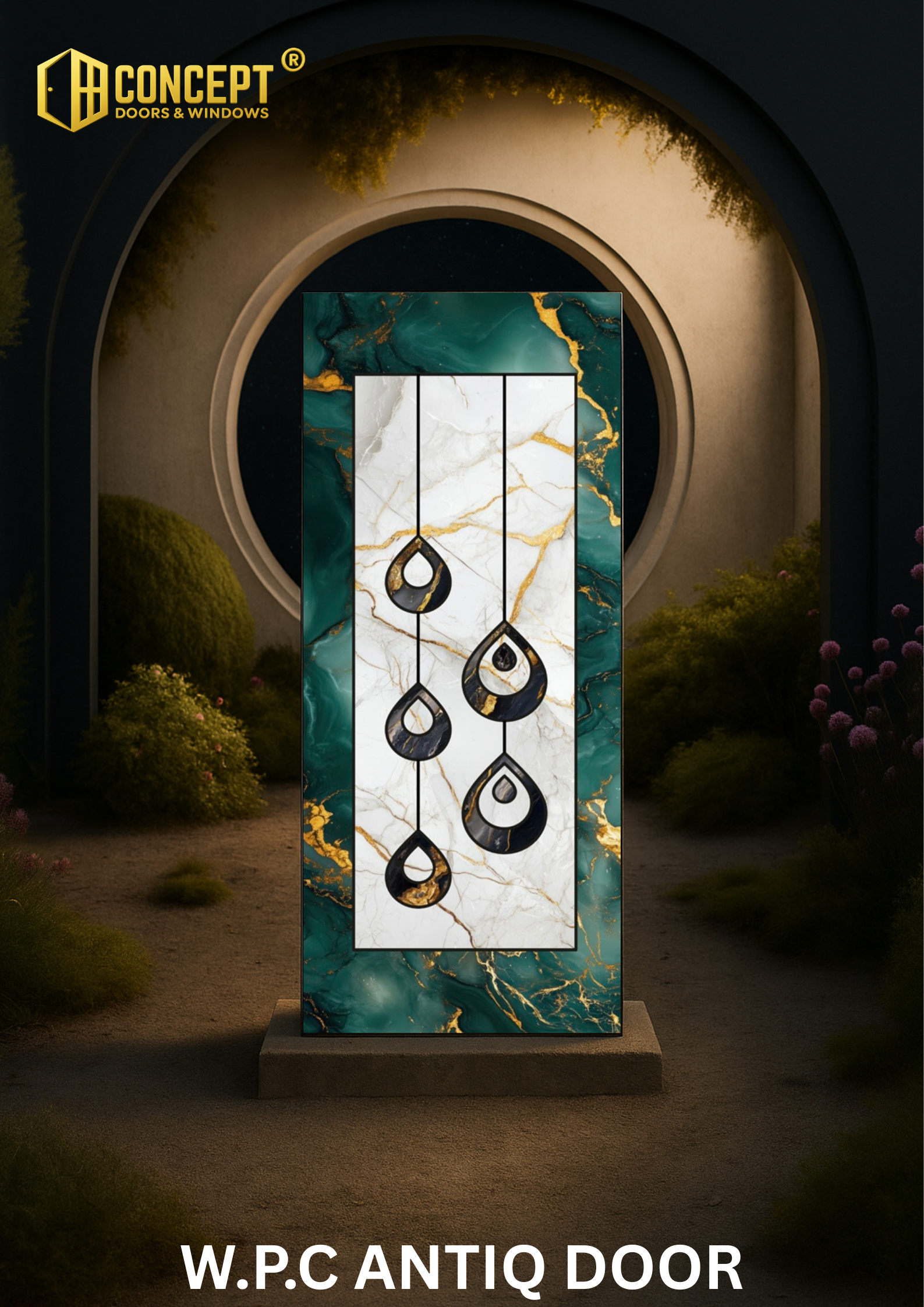 Antique Grooving Door